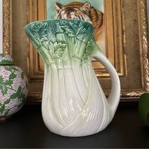 Celery Pitcher/Italian Pottery
